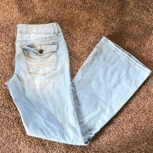Rue 21 Light Wash Flare Jeans Size 9/10